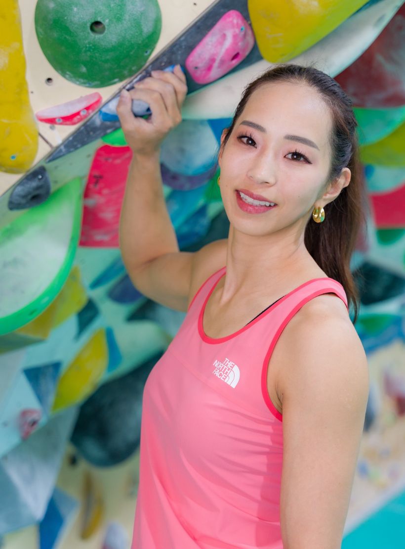 野口啓代 - クライミング